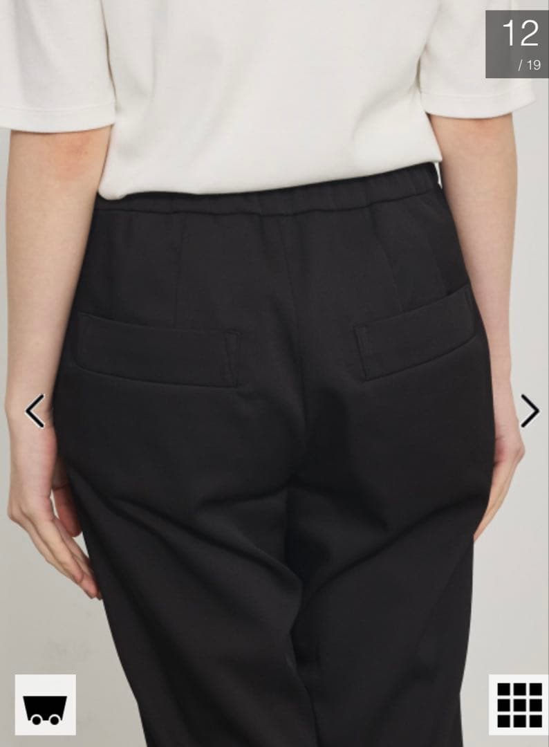 SALE‼️qualite2WAYタックパンツウォームサテンタックパンツ