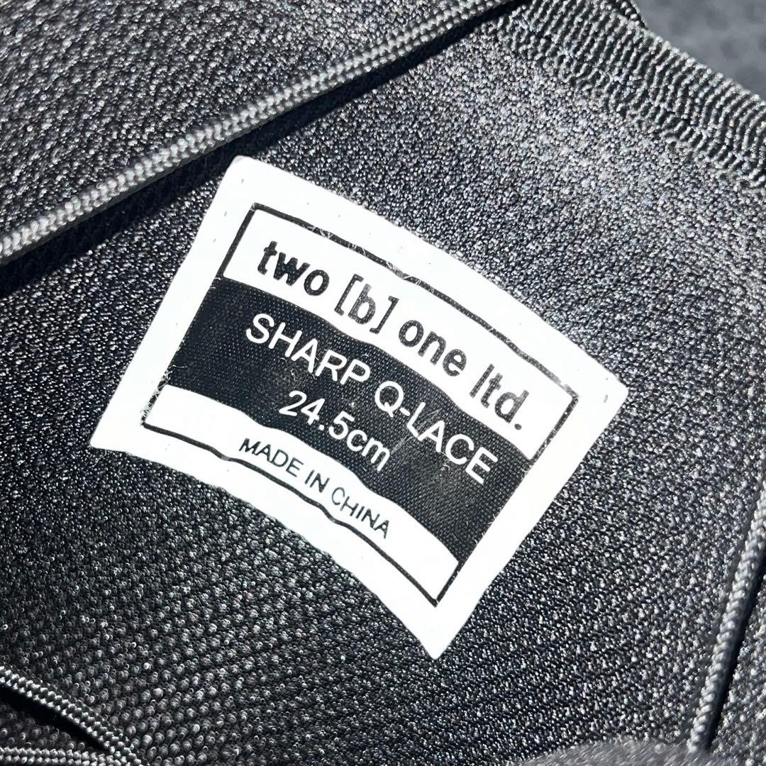 ２回使用 24.5cm two〔b〕one スノーボード レースブーツ