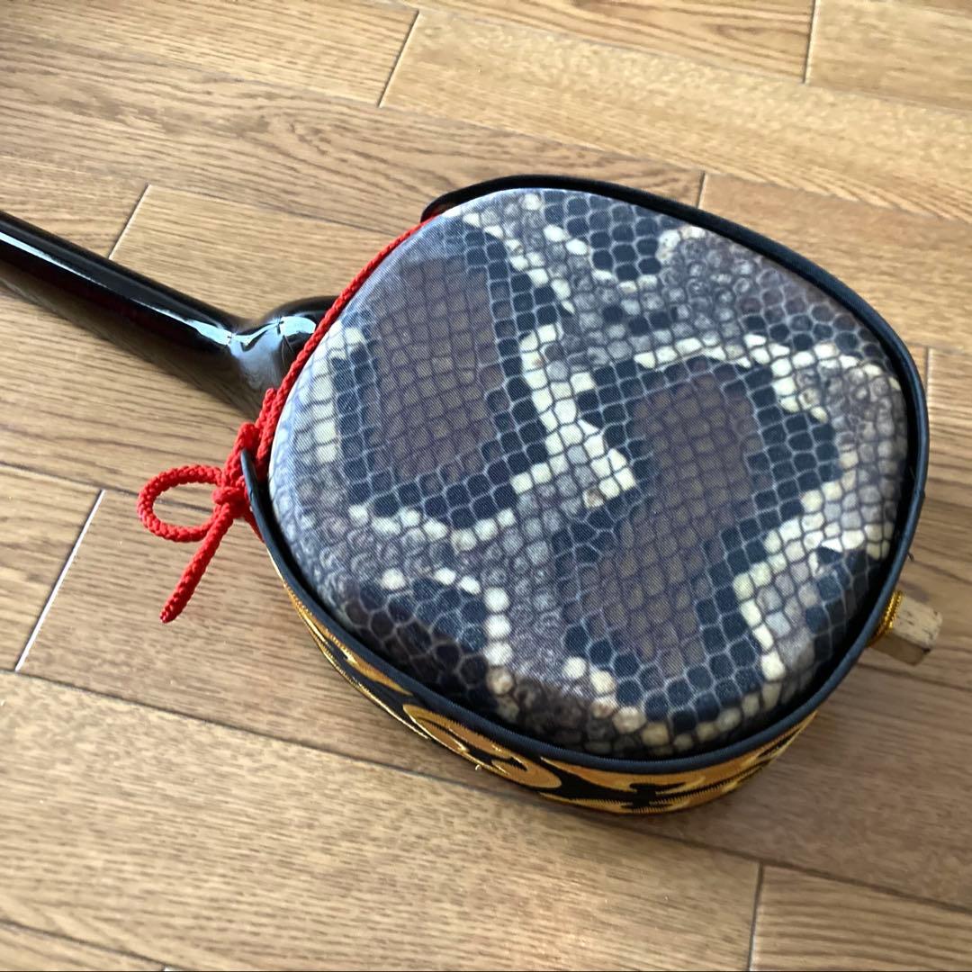 蛇皮「デザイン」の三線