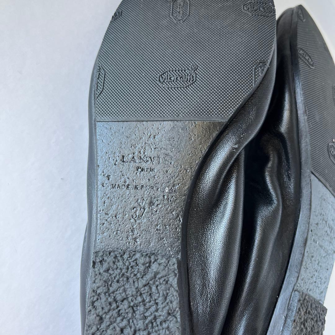 ランバン バレエ　フラットシューズ　LANVIN バレリーナ　靴　シューズ