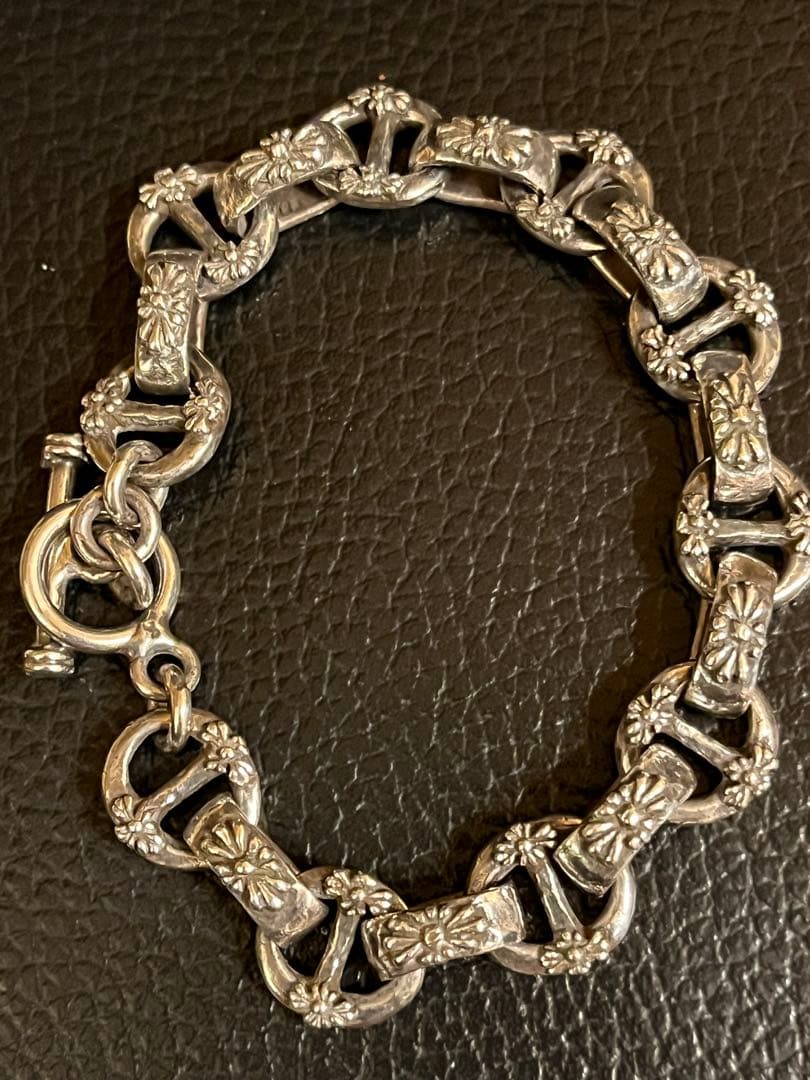 ピンクの猫様専用ノンブランドフローラルクロスIDブレスレット