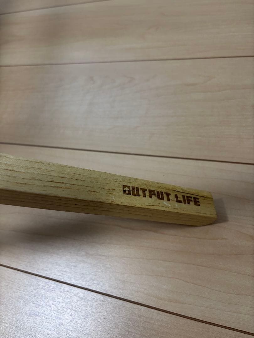 アウトプットライフ　ウッド ロールトップテーブル(L) OUTPUTLIFE