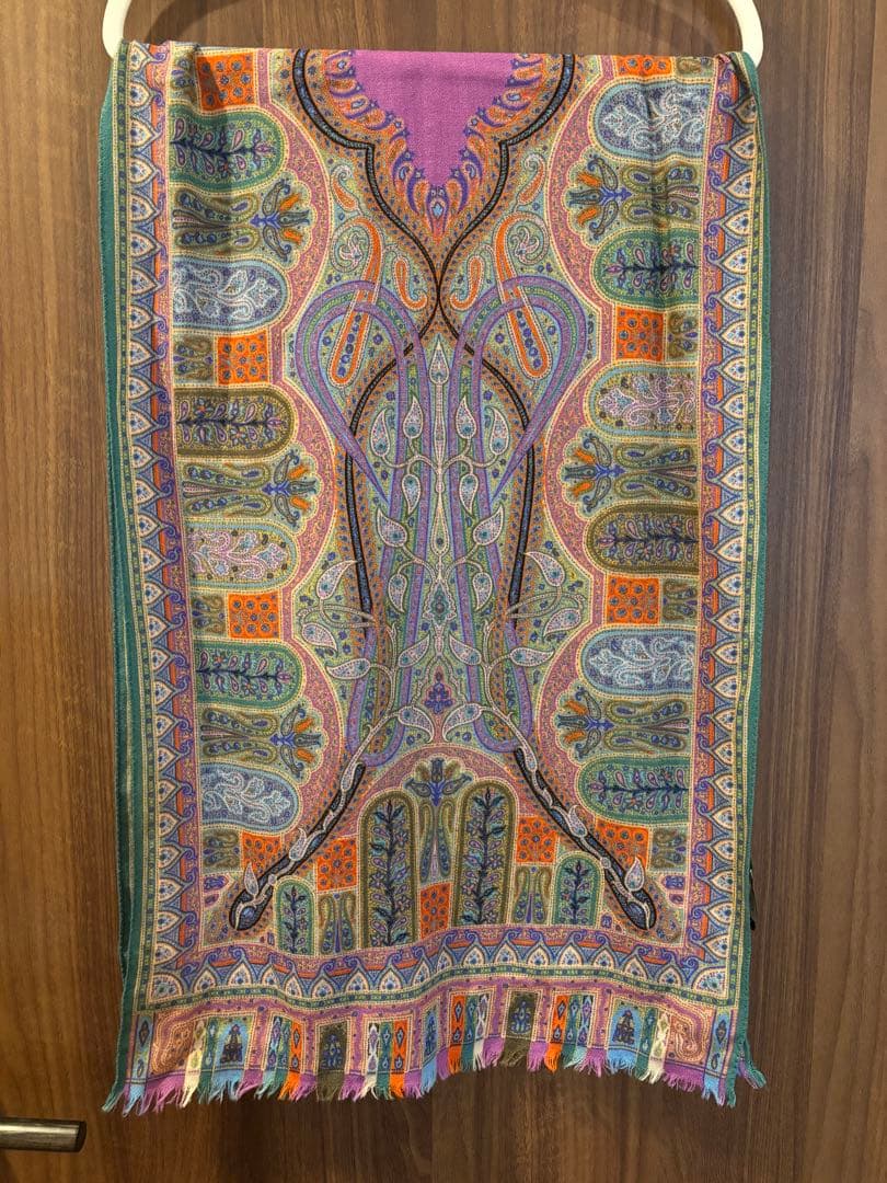 ETRO ペイズリー柄 ストール