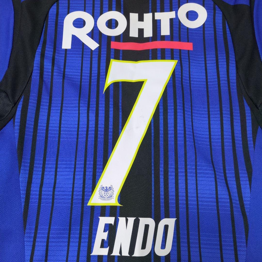 サッカー Jリーグ ガンバ大阪 遠藤保仁 ユニフォーム 新品未着用 サイン入り