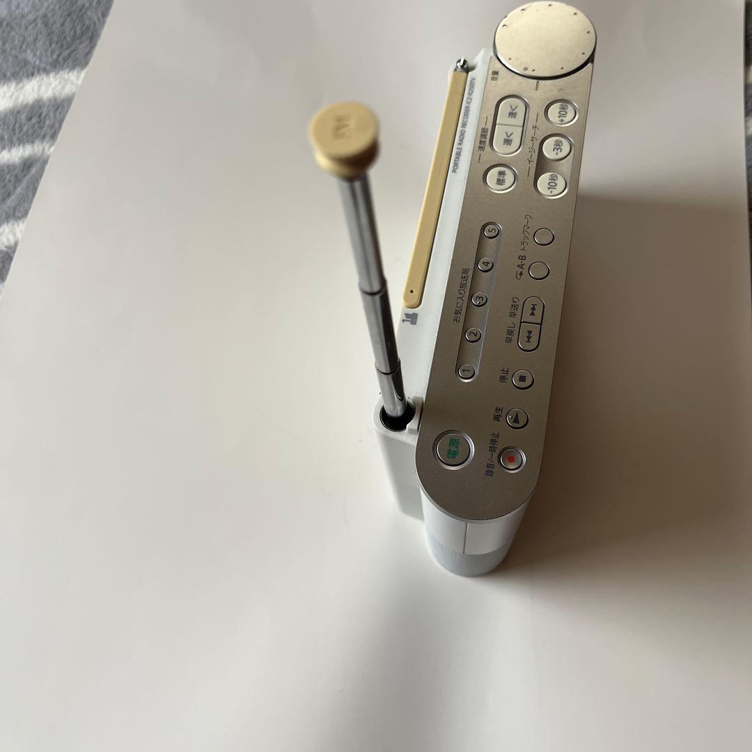 SONY ポータブルラジオ レコーダー R250TV