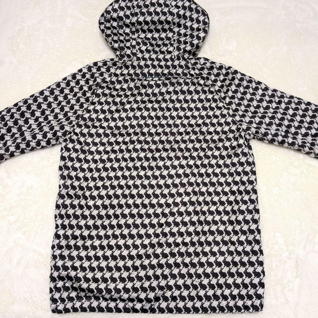 ジャックバニー♡ラビット総柄 フード付き ナイロンジャケット M