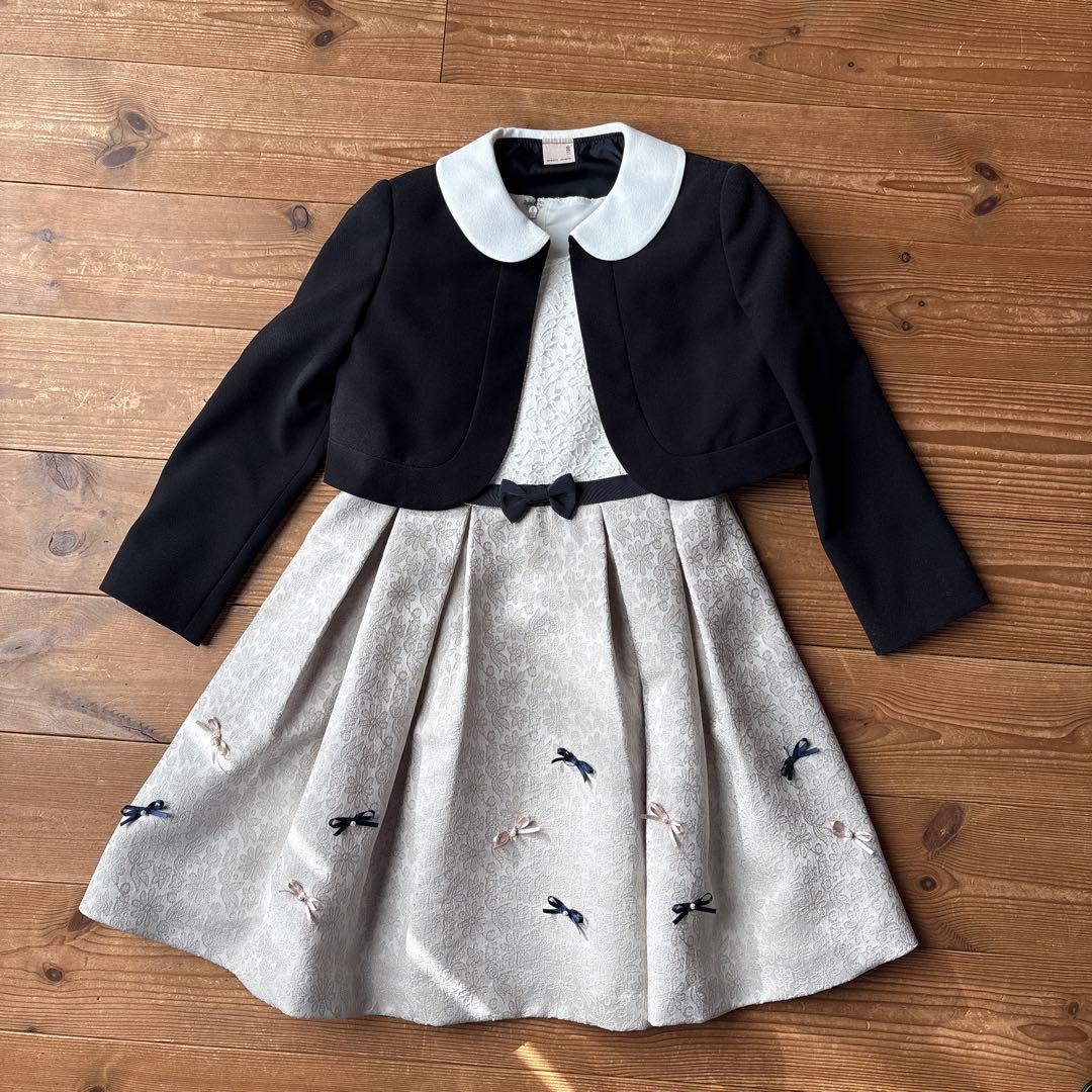 petit main 女の子フォーマルドレスとジャケットセット 120cm - メルカリ