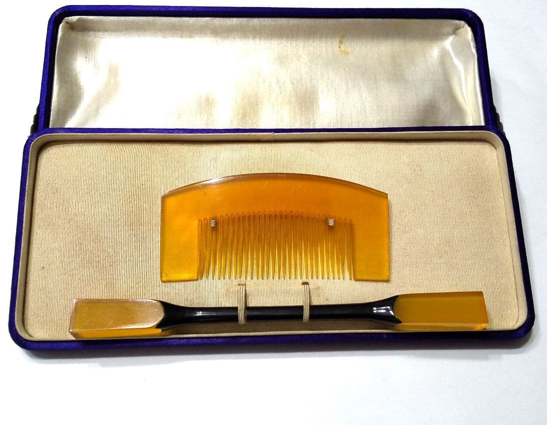 貴重な白鼈甲 かんざしセット☆本物 - メルカリ