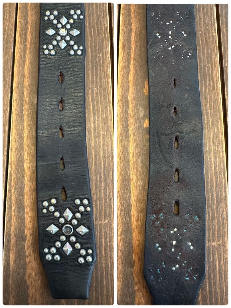 ⭐️HTC×ANOTHER HEAVENコラボ⭐️ブラックレザー⭐️クロスボーン⭐️32