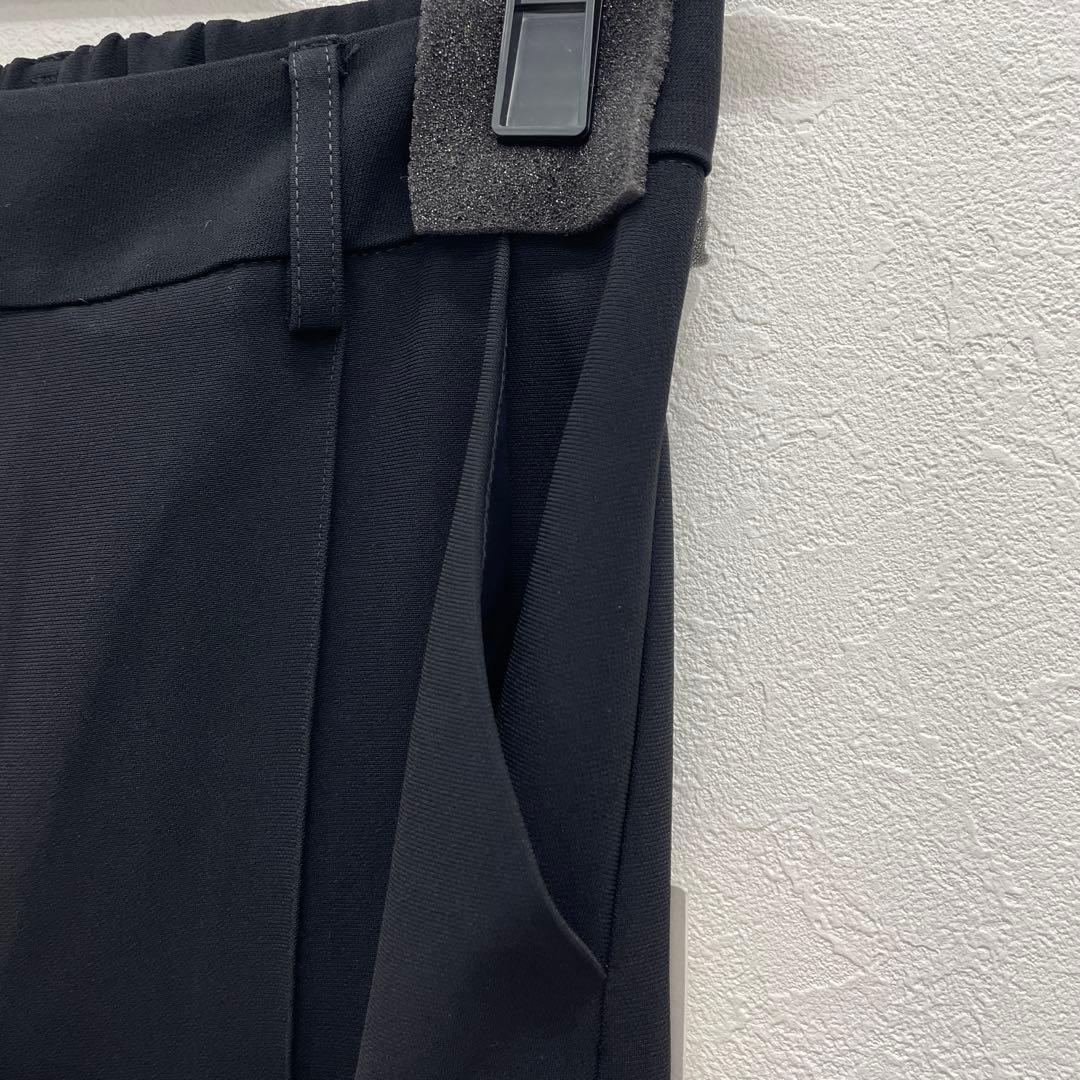 AP34 GRACECONTINENTAL トリアセダブルクロスパンツ　ブラック