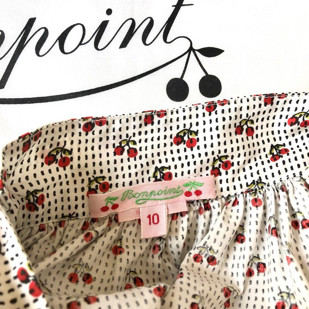 Bonpoint♡チェリー エプロンドレス 10A