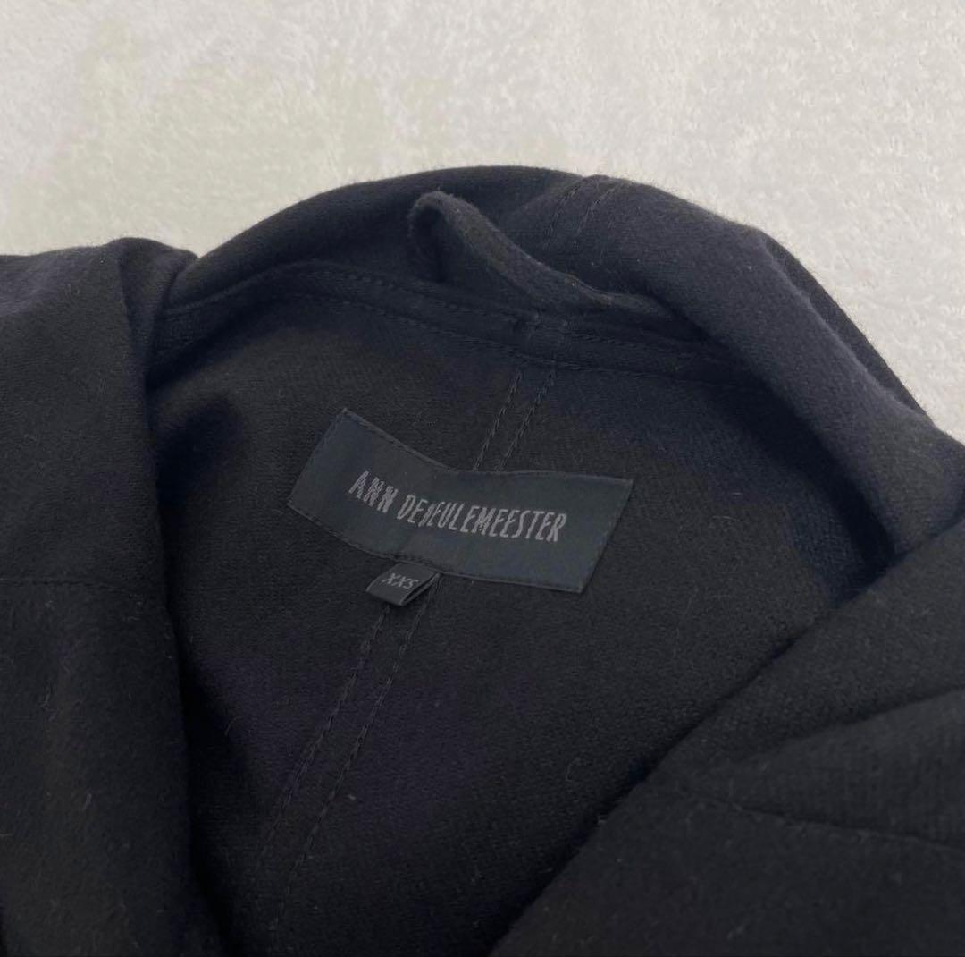 【美品】Ann Demeulemeester モッズ コートXXS ブラック