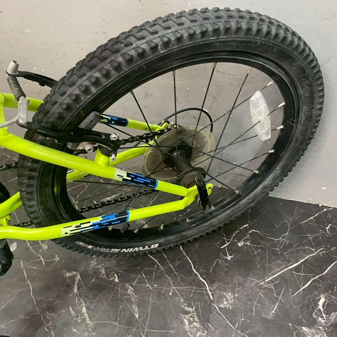 【3】《一般車》子供用スポーツ車 ROCKRIDER グリーン 黄緑