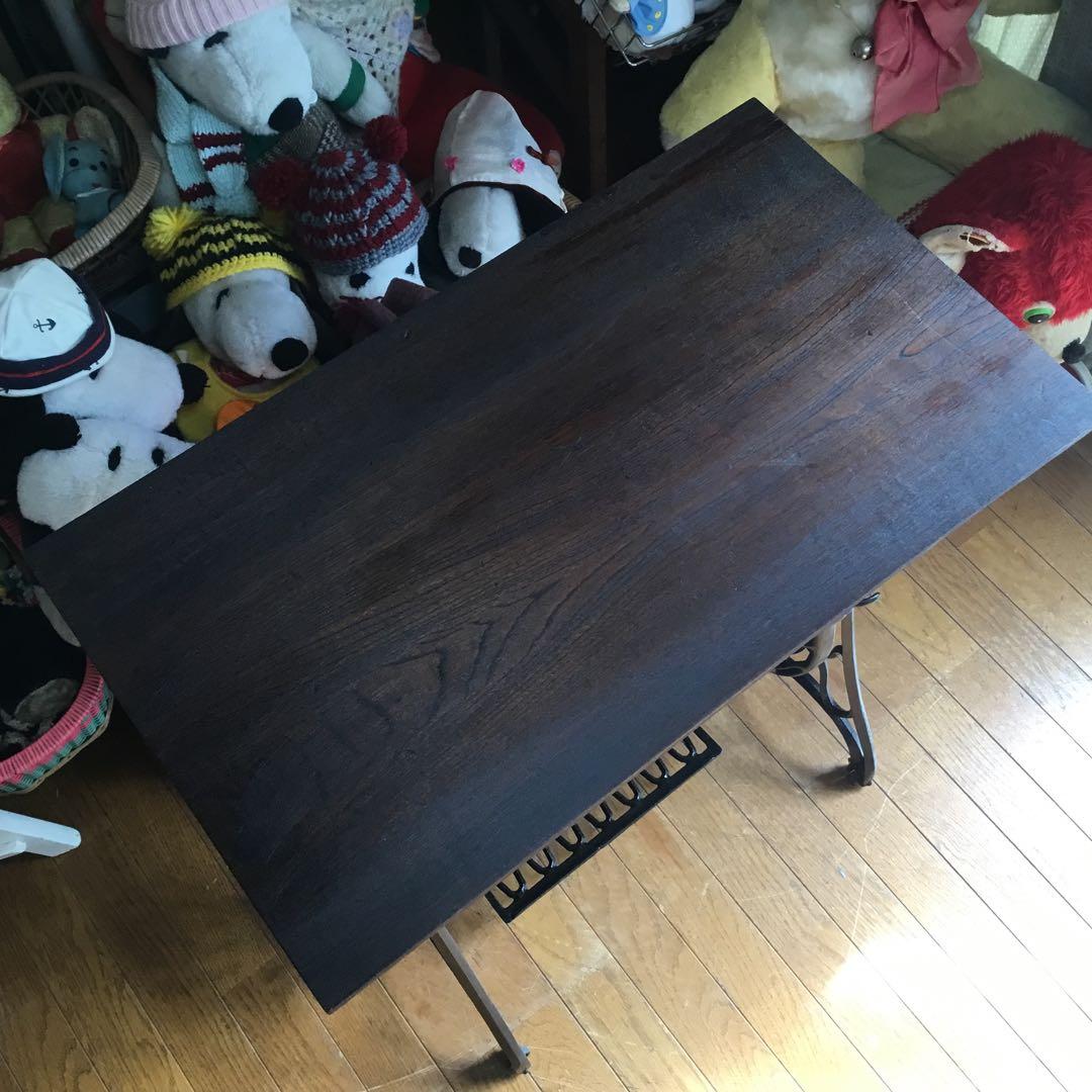 アンティーク※ SUMITOMO足踏みミシン脚のテーブル アイアン