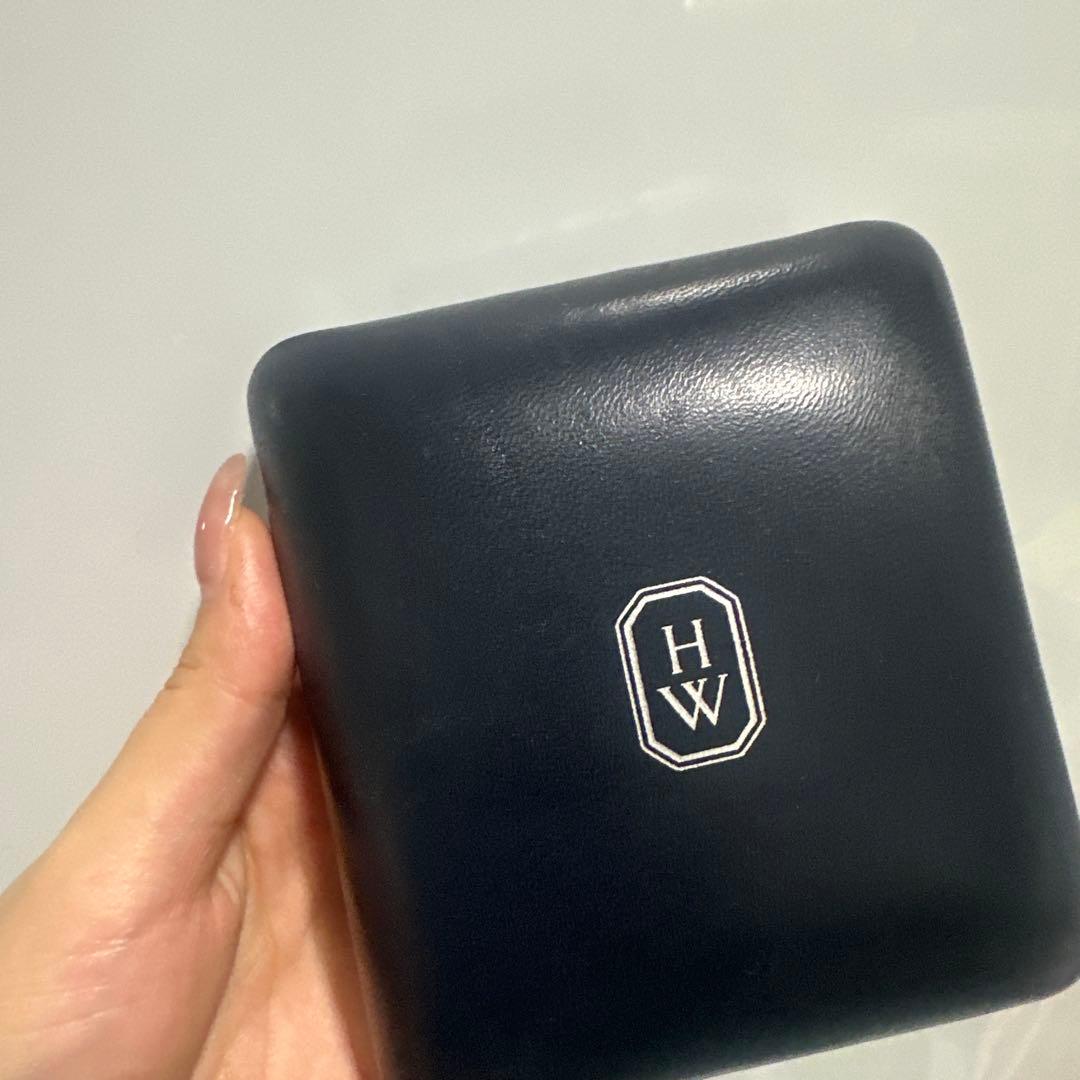 HARRY WINSTON ジュエリーボックス ネイビー箱