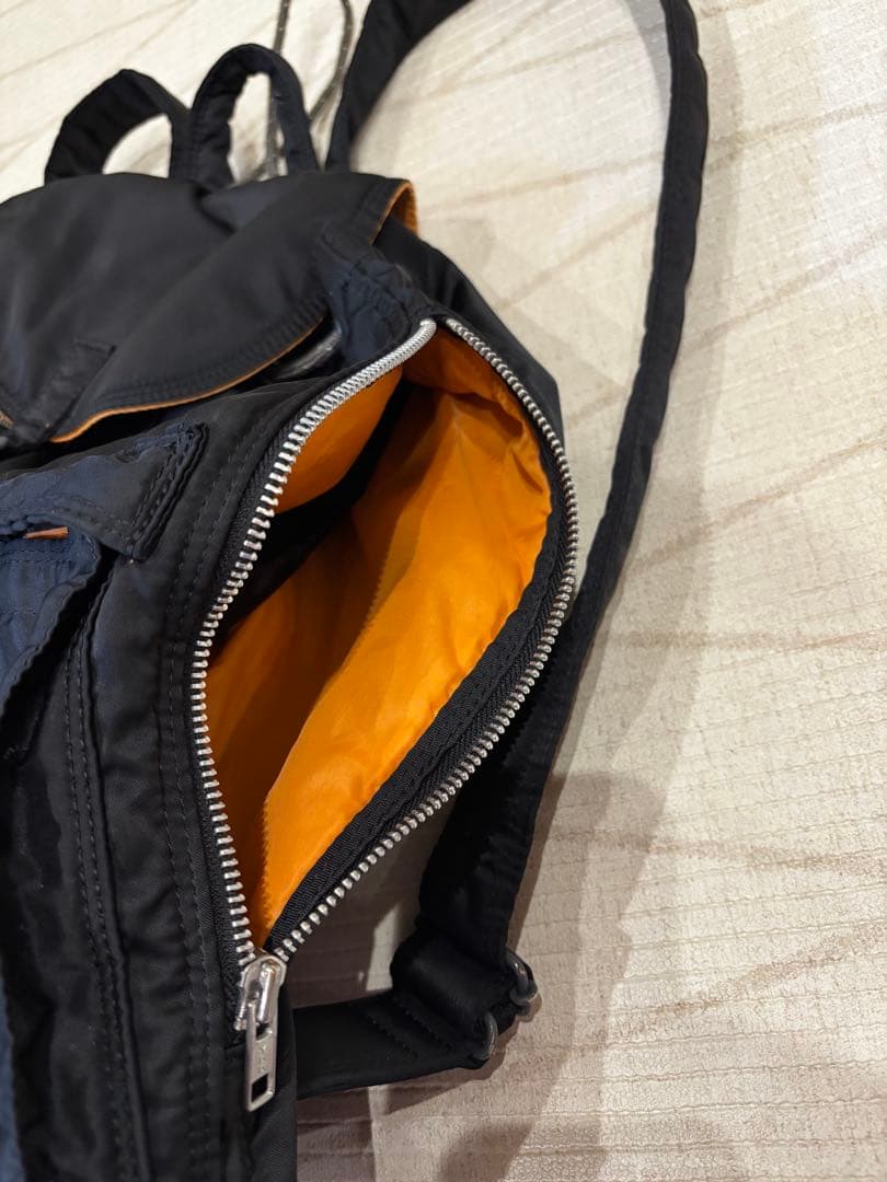 PORTER ブラックバックパック タンカー