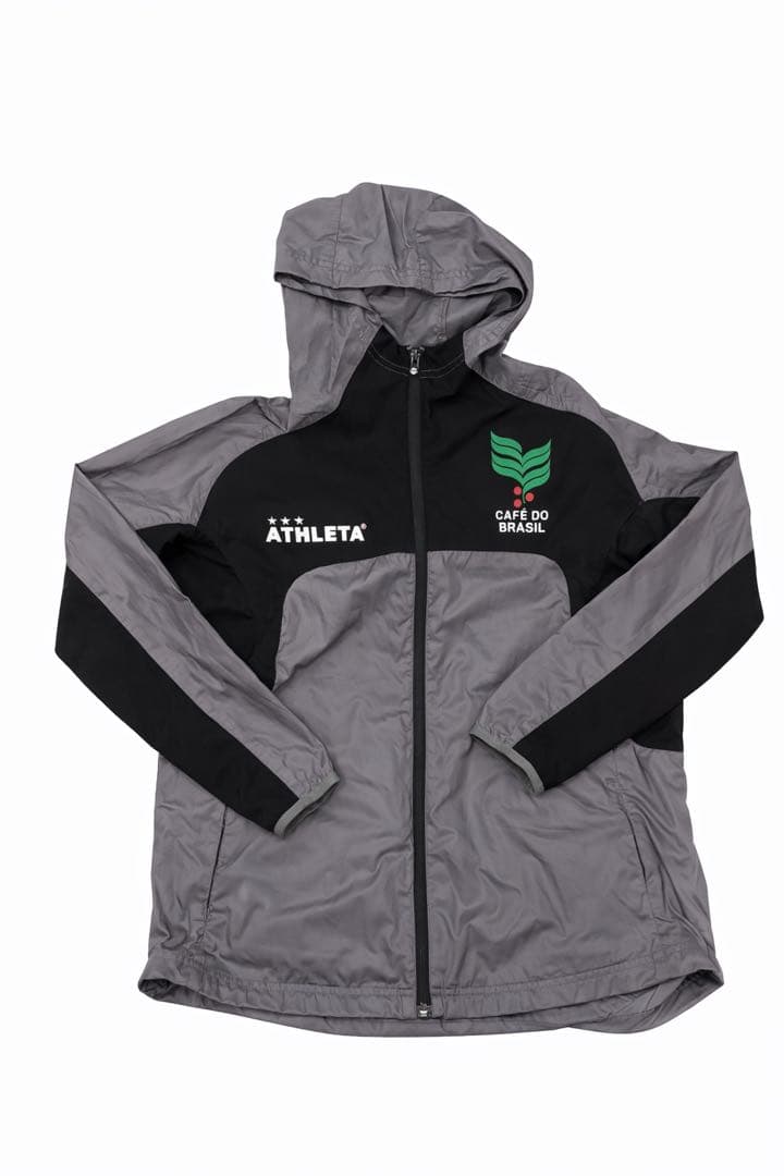 ATHLETA ピステ・ウィンドブレーカー 上下セットグレー/ブラック