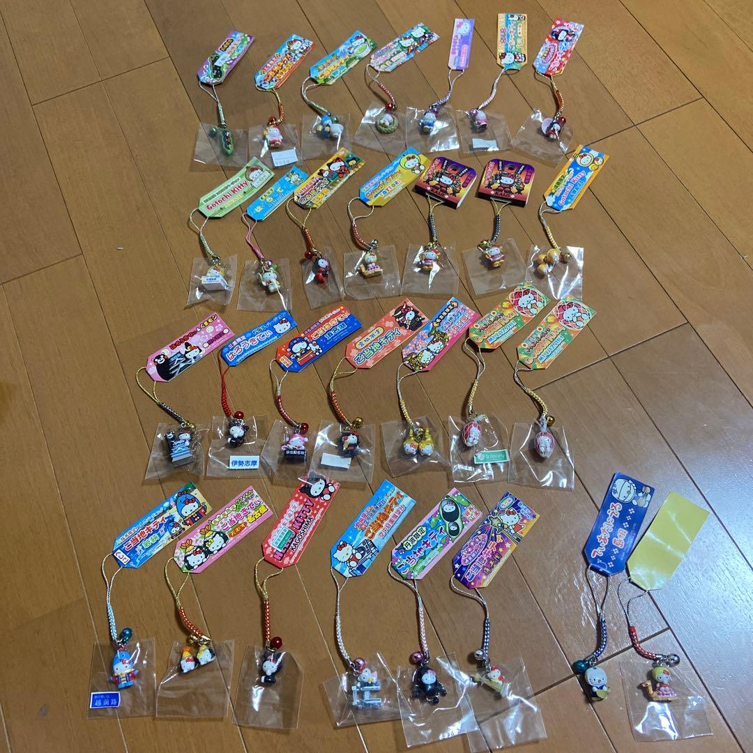 も*り様 ご当地キティ 根付けストラップ まとめ売り
