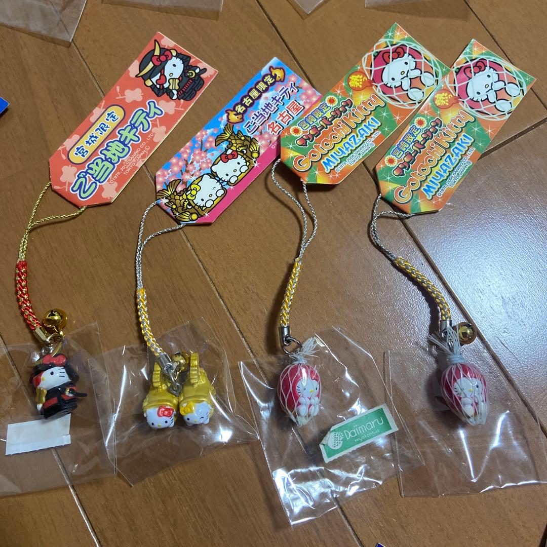 も*り様 ご当地キティ 根付けストラップ まとめ売り