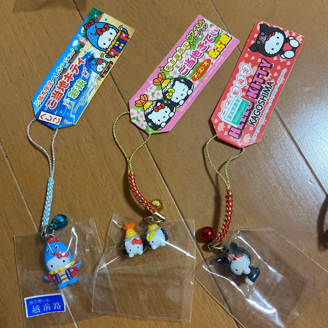 も*り様 ご当地キティ 根付けストラップ まとめ売り