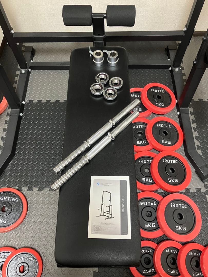 バーベルラック バーベル・ダンベル付き　名古屋周辺で引き取り専用
