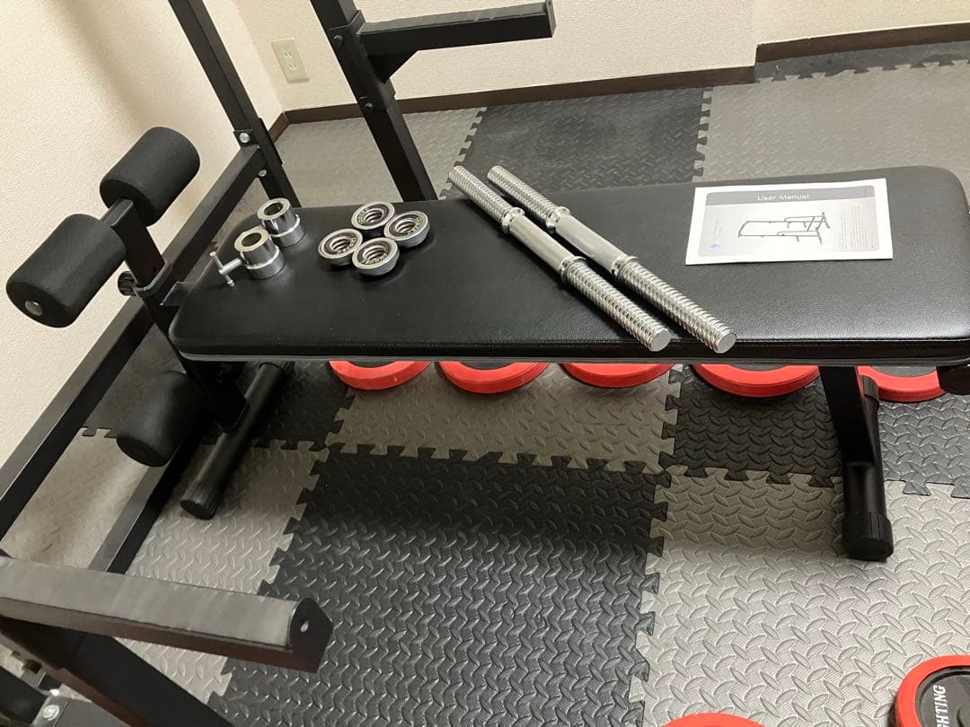 バーベルラック バーベル・ダンベル付き　名古屋周辺で引き取り専用