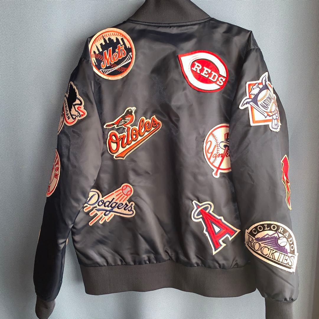 Majestic 刺繍パッチ MLBスタジャン L