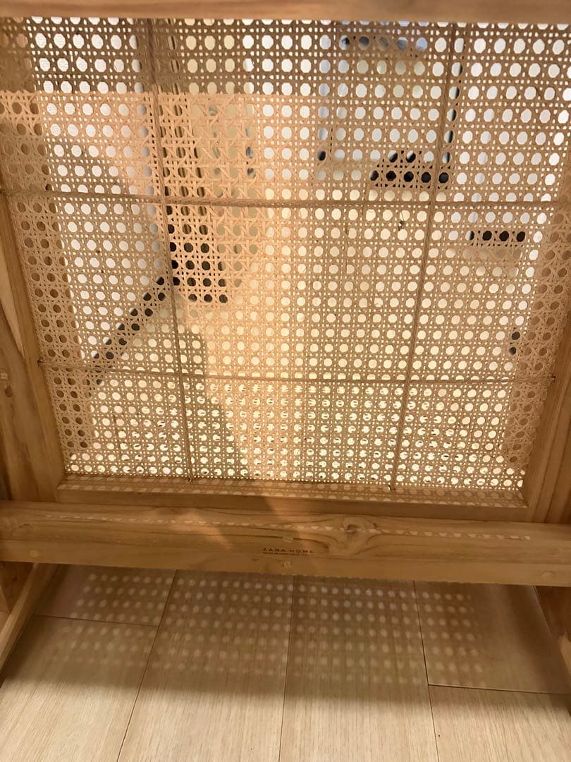 ラウンジチェア チーク＆ラタンアームチェア （zara home） - メルカリ