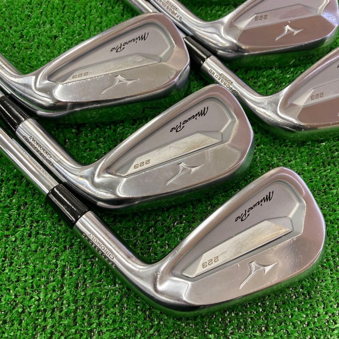 Mizuno Pro 223 アイアン 5-9、PW 6本セット