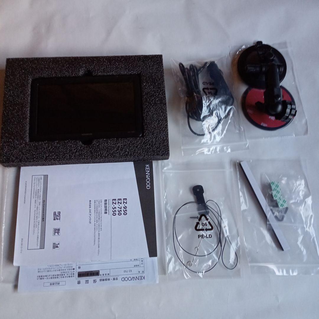 KENWOOD　ポータブルカーナビ　EZ-750