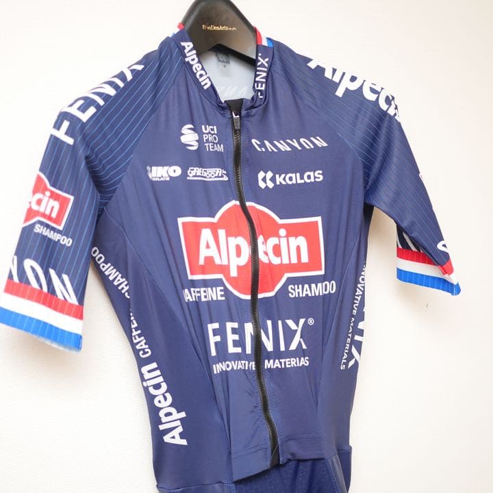 2023年 車・バイク・自転車 支給品 Alpecin Deceuninck スキンスーツ