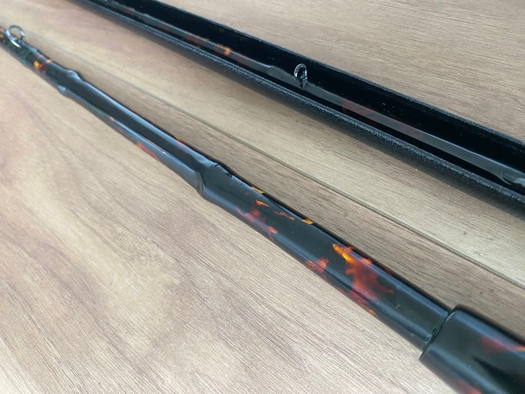 旭信和竿　ヘチ竿　布袋竹　最高級　金箔総塗り