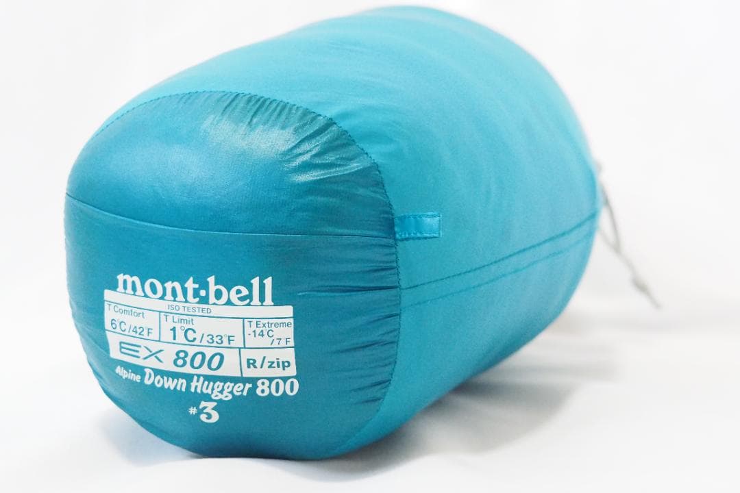 mont-bell アルパインダウンハガー 800　#3 寝袋