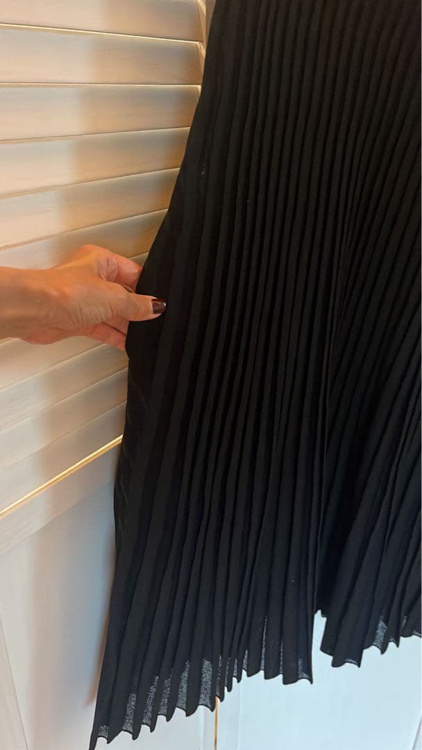 ふ*ん様 お値下げ˚✧₊新品FOXEY可愛いプリーツワンピース ・タグ・ハンガー