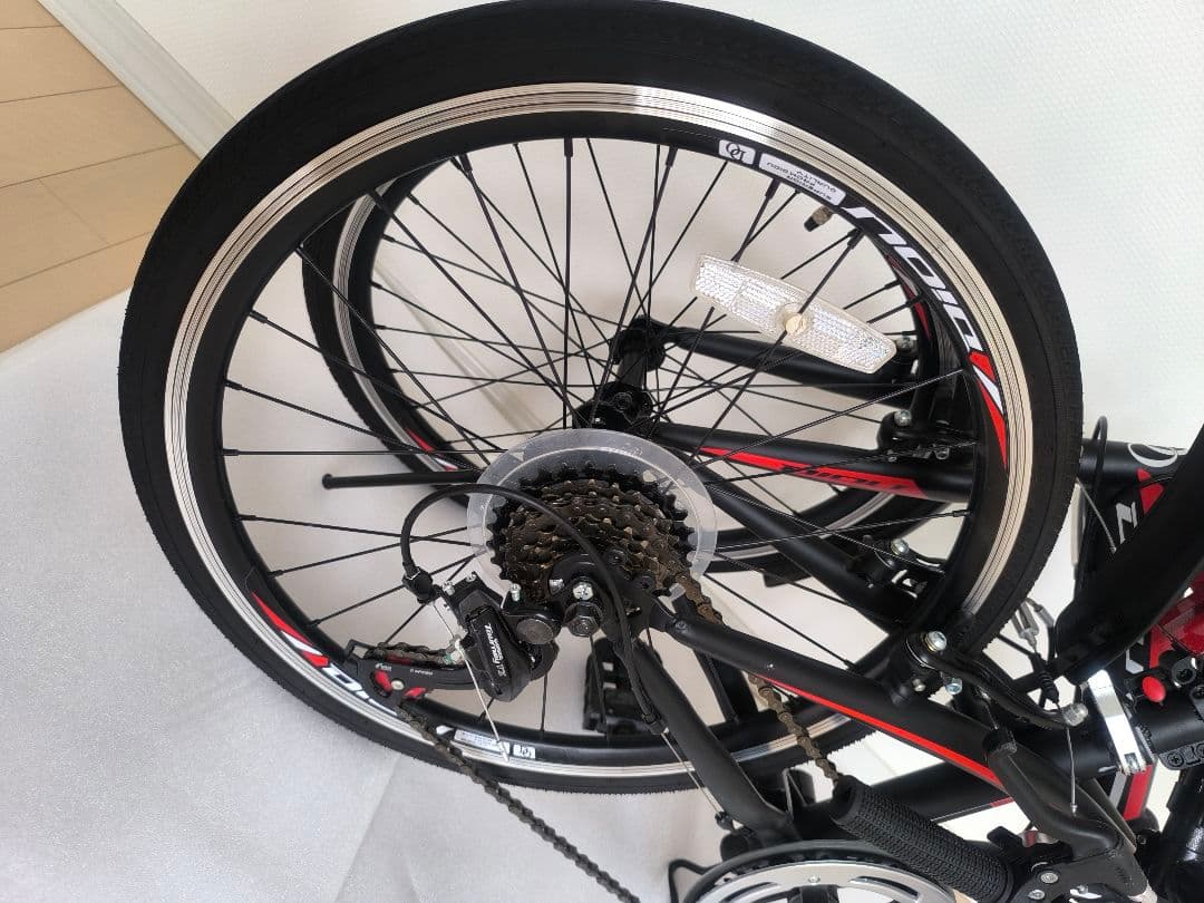 【美品】【家の中 納戸保管】折り畳み自転車 重さ 14.2kg