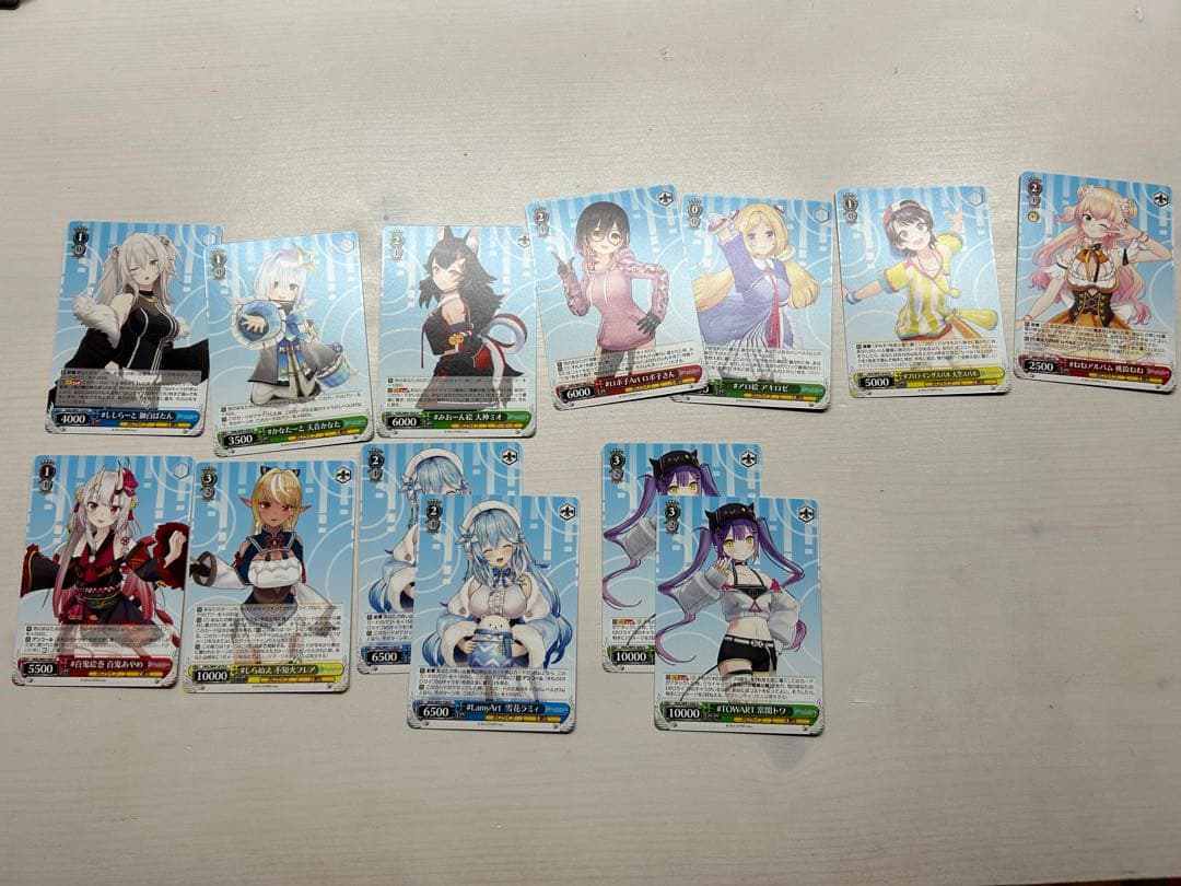 ホロライブ ヴァイシュツバルツ Reバース サイン入りカード - メルカリ