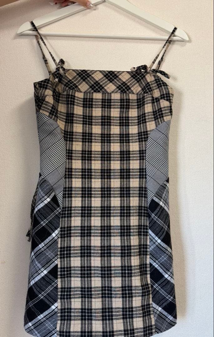 andmary ミニワンピース　チェック
