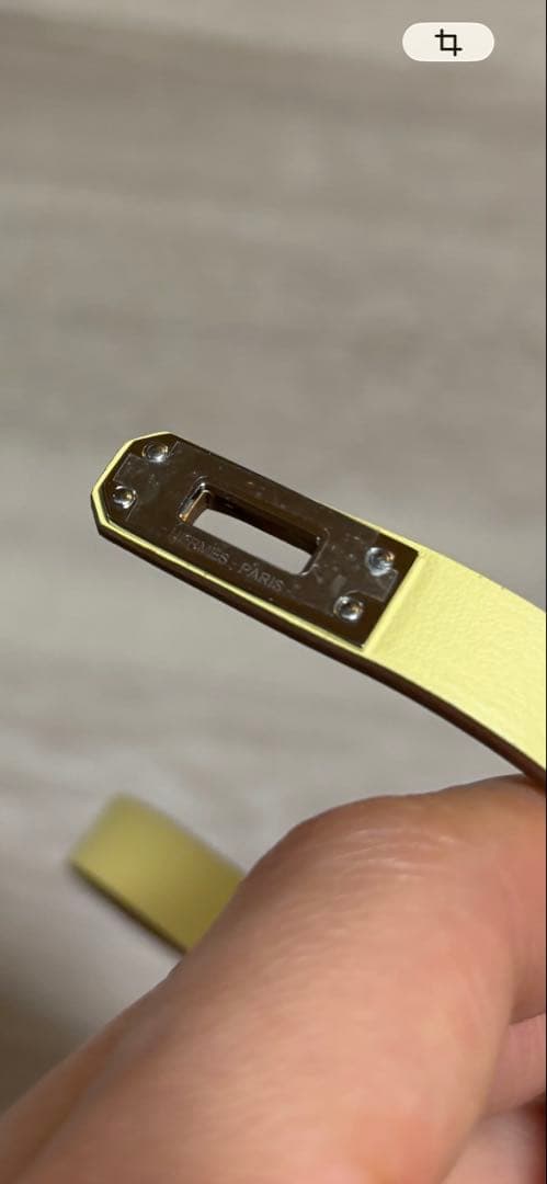 エルメス レザーブレスレット ミニ・ケリー ドゥブルトゥール　ケリーブレスレット