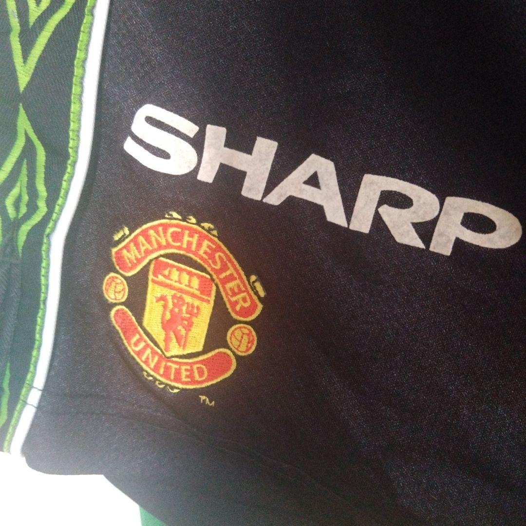 激レア　マンチェスターユナイテッド　92〜94年サードユニフォームパンツセット