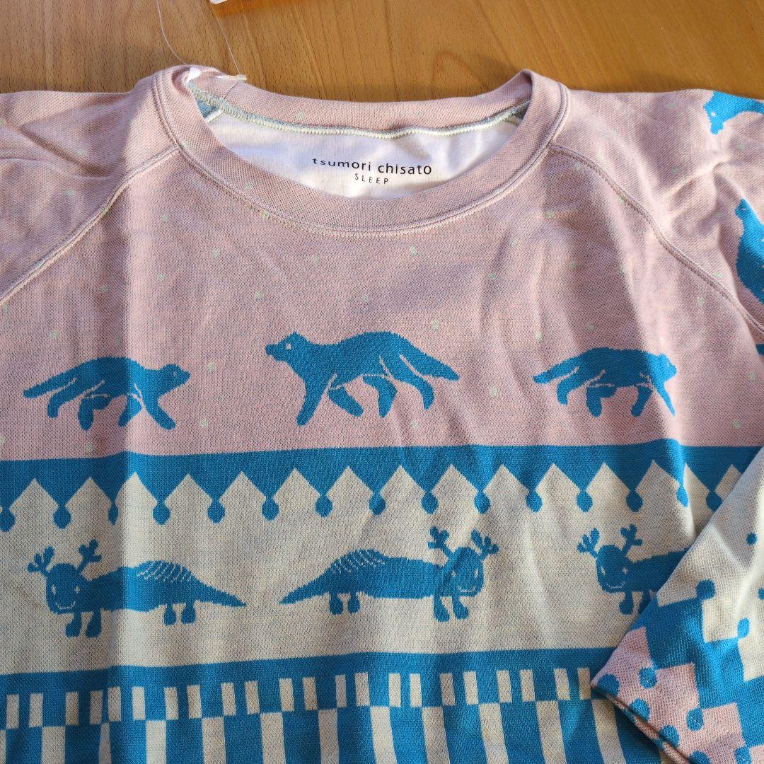 tsumori chisato 動物柄 パジャマ 上下セット