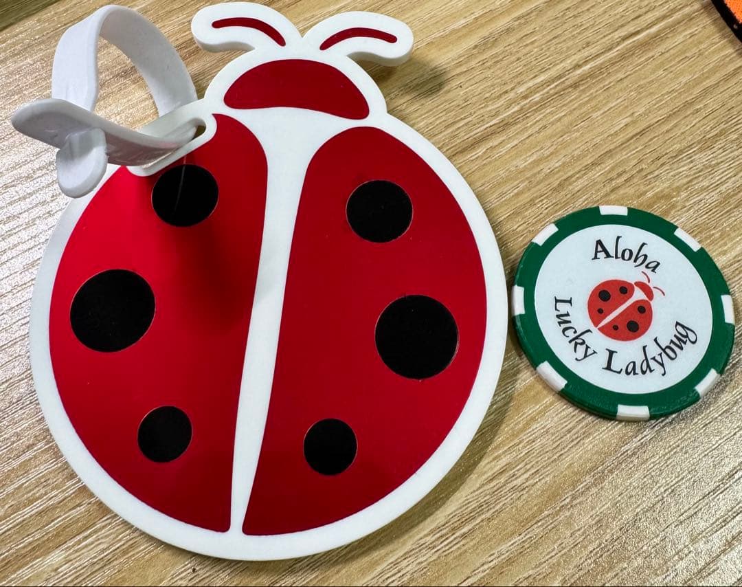 新品 コオリナ ゴルフ タオル&タグ&マーカーセット