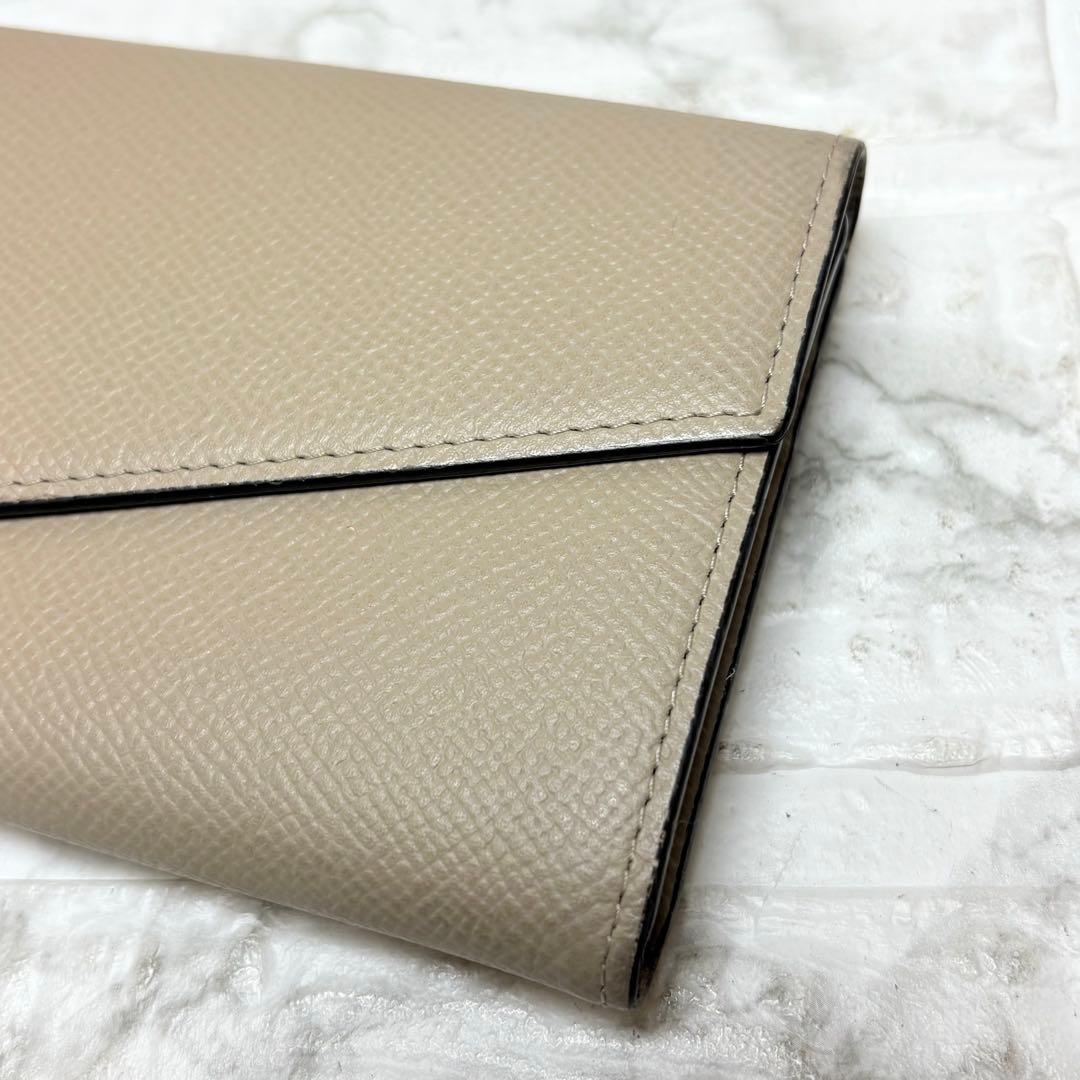 ボナベンチュラ　長財布　エンべロップ　エトープ　シボ革