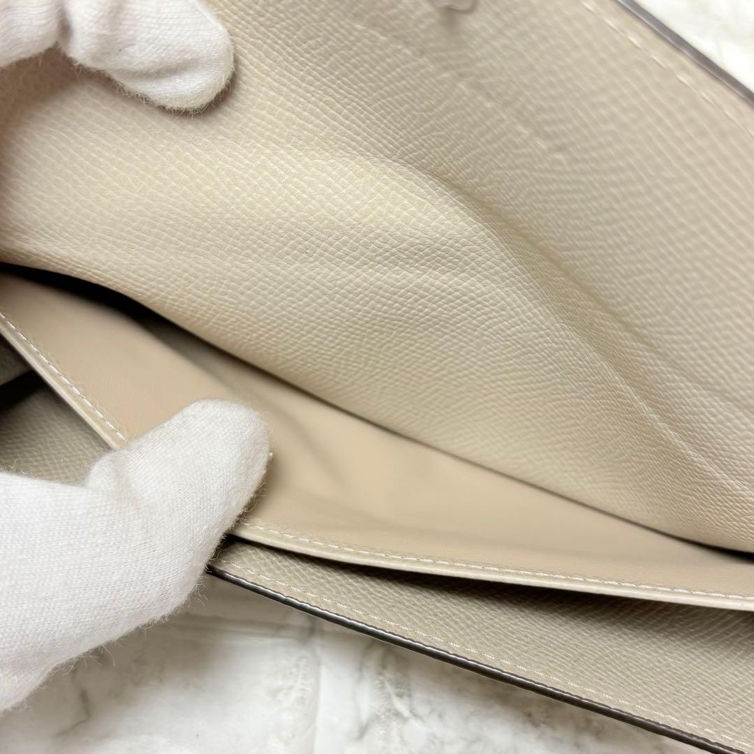 ボナベンチュラ　長財布　エンべロップ　エトープ　シボ革