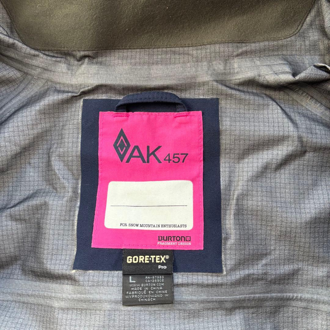 極美品 Burton AK457 GUIDE 3L JACKET&PANTS