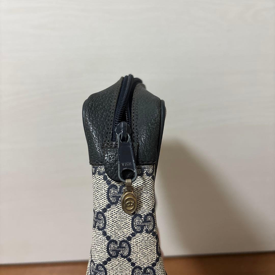 GUCCI グッチ　シェリーライン　GGキャンバス ポーチ