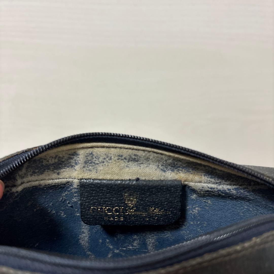 GUCCI グッチ　シェリーライン　GGキャンバス ポーチ