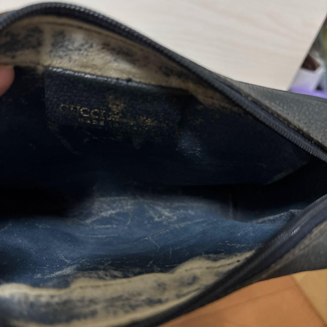 GUCCI グッチ　シェリーライン　GGキャンバス ポーチ