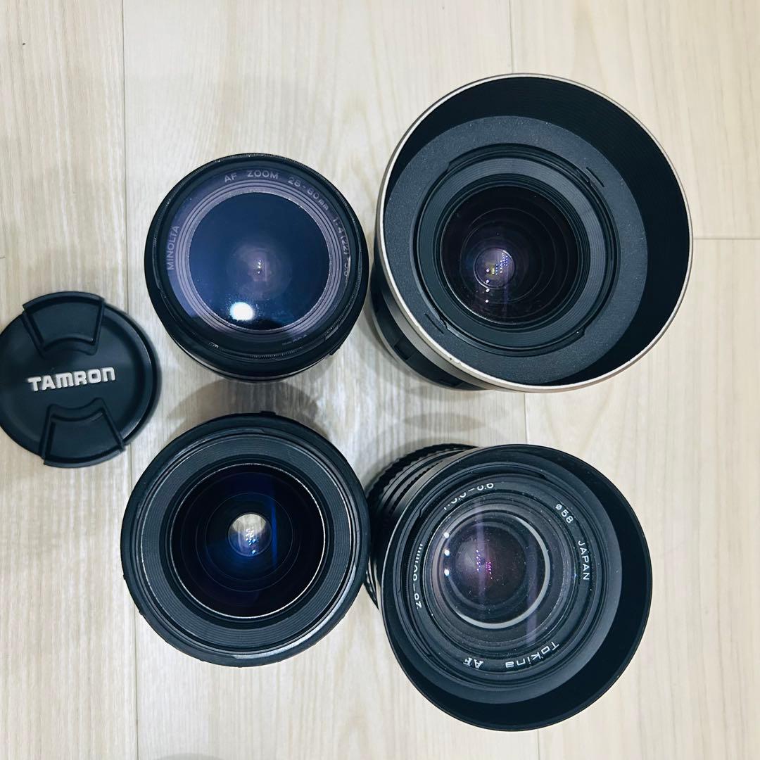 Canon Nikon PENTAX MINOLTA レンズ 13本まとめ