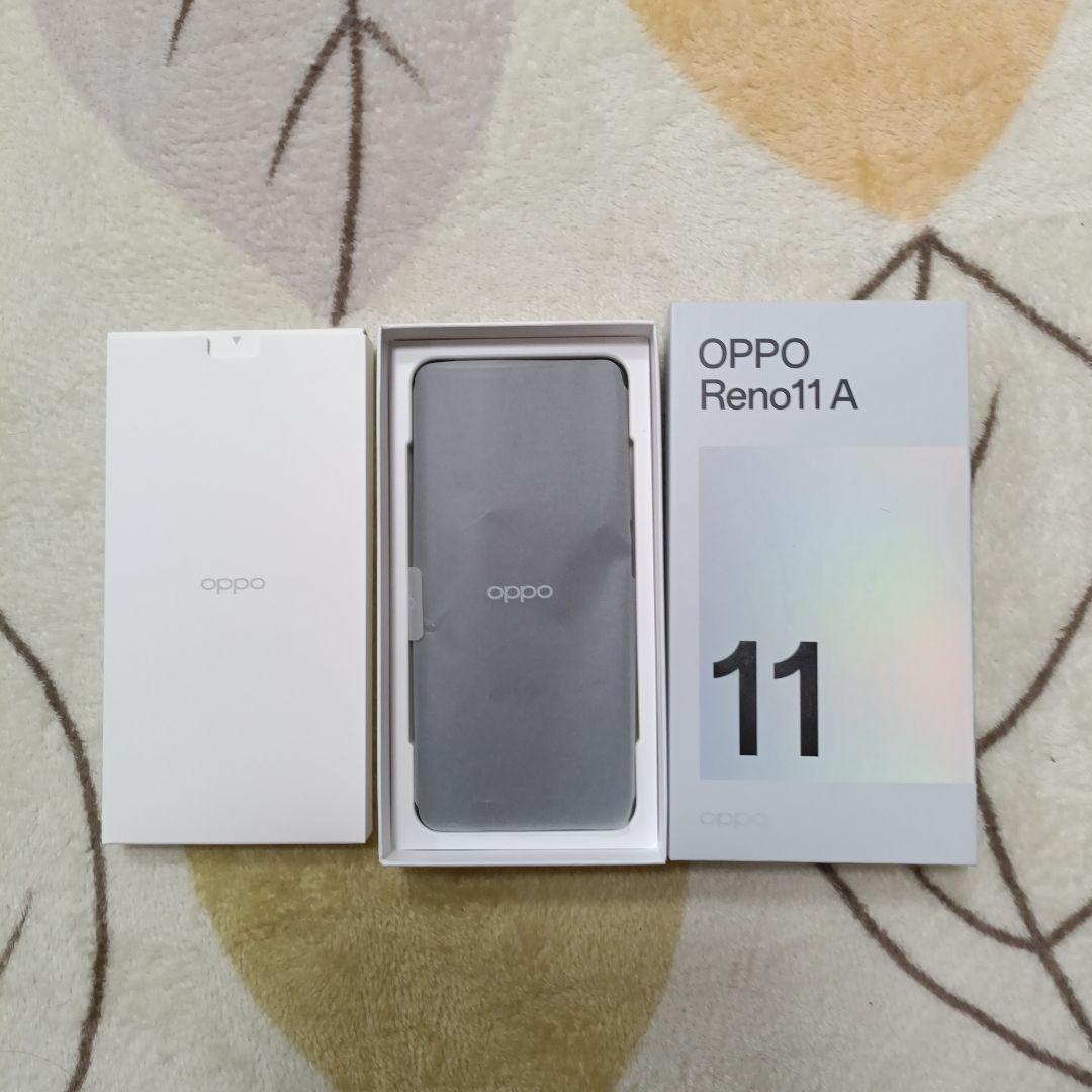 OPPO Reno11A 本体 ダークグリーン