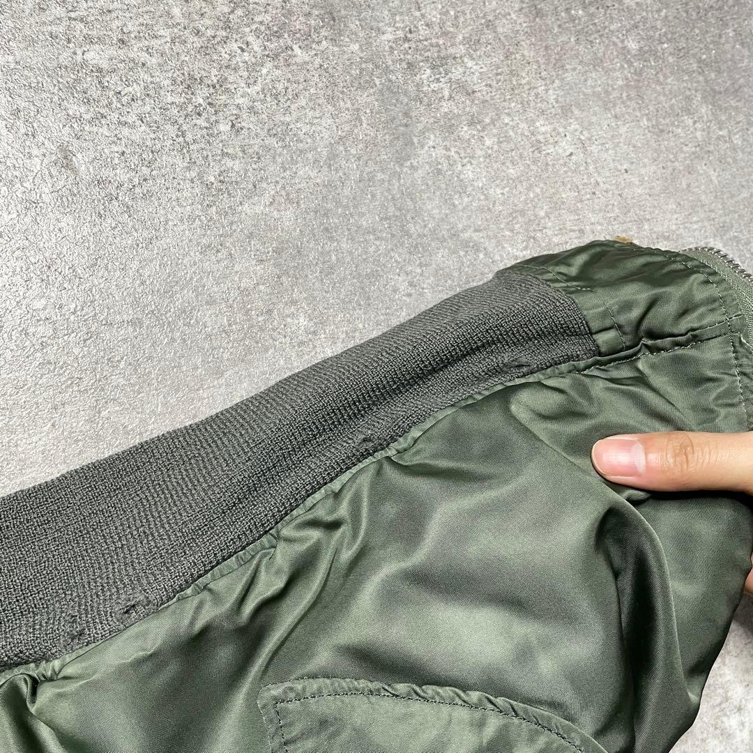 激渋70s アルファ社製 米軍実物 ma1 scovill gripper】 - メルカリ